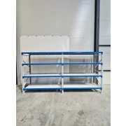 Raft profesional pentru depozitare L3900xl600xH2000, de 1600 kg