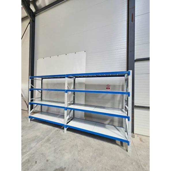 Raft profesional pentru depozitare L3900xl600xH2000, de 1600 kg