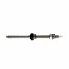 Surub fixare inox M10 X 200 mm cu cap hexagonal SW7 prevazut cu 3 piulite din inox