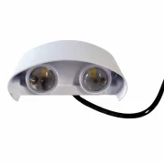Fehér kültéri LED lámpa 4W hideg fény