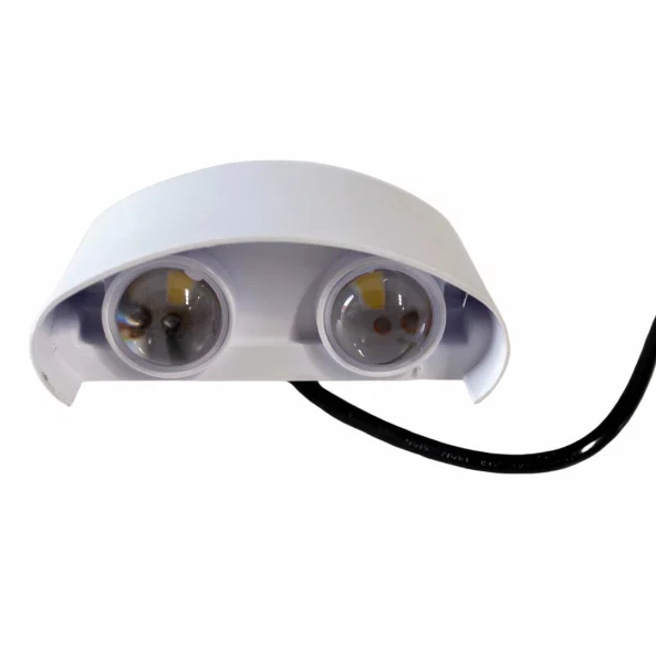 Fehér kültéri LED lámpa 4W hideg fény