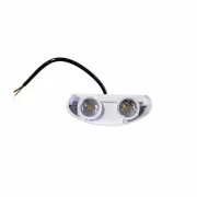 Fehér kültéri LED lámpa 4W hideg fény