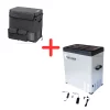 Комплект автохладилник с компресор Smart Cooler 75L, 12/24/220V, с LCD дисплей и Bluetooth, включен 220V трансформатор, включена зелена такса + термоизолационен защитен калъф