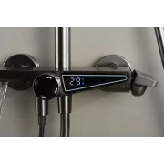 Set de duș multifuncțional cu termostat si afișaj electronic