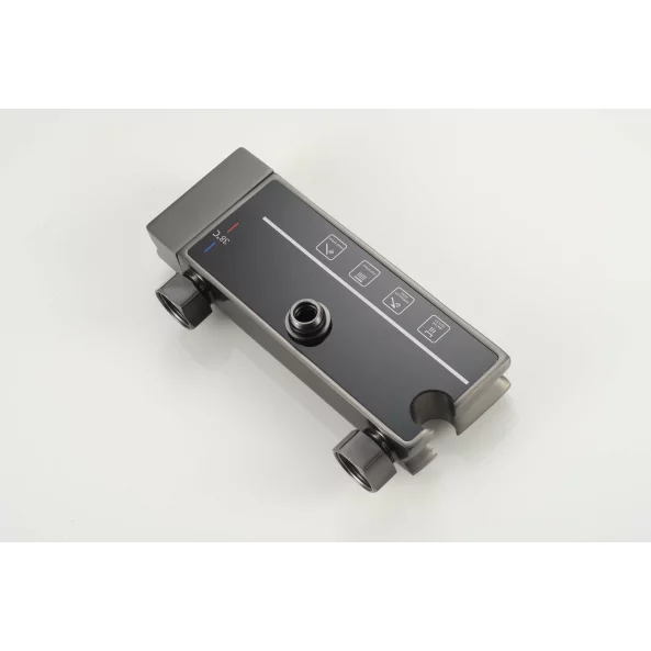 Set duș multifuncțional cu termostat integrat si afișaj de tip electronic
