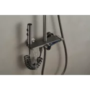 Set de duș multifuncțional cu termostat si afișaj electronic