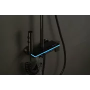 Мултифункционален душ комплект с интегриран термостат и електронен дисплей