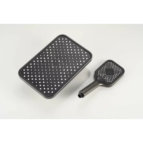 Set duș multifuncțional cu termostat integrat si afișaj de tip electronic