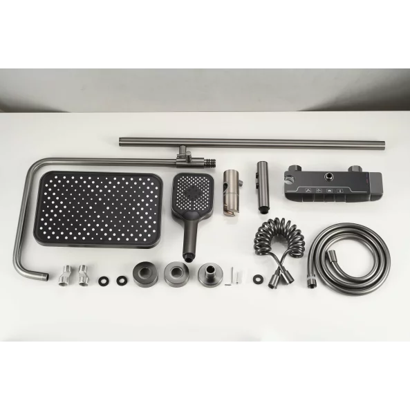 Set duș multifuncțional cu afișaj electronic si termostat