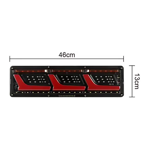 Стоп светлина P.TIP66-OFF ROAD: 12V-24V, IP 67 водоустойчива