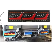 Стоп светлина P.TIP66-OFF ROAD: 12V-24V, IP 67 водоустойчива