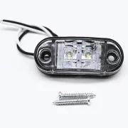 Бели маркиращи светлини P.TIP57ALB-OFF ROAD: 12V-24V / IP67 Водоустойчиви