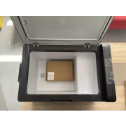 РАЗПЕЧАТАН ПРОДУКТ! Автохладилник с компресор Smart Cooler 30L, 12/24/220V, с LCD дисплей и Bluetooth, включен трансформатор 220V, включена еко такса.