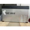 РАЗПЕЧАТАН ПРОДУКТ! Автохладилник с компресор Smart Cooler 30L, 12/24/220V, с LCD дисплей и Bluetooth, включен трансформатор 220V, включена еко такса.