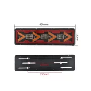 Lampa stop P.TIP69-OFF ROAD:46 cm /12V-24V /IP 67 Rezistent la apa