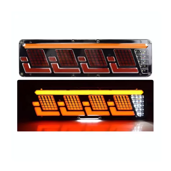 стоп светлина P.TIP80-OFF ROAD: 46 sm /12V-24V /IP 67 водоустойчива