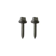 Minisin 400 mm magassag 50 mm vedogumival es 2 db onfuro csavarral M8 6.3*38