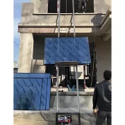 Elektromos acel emelo, maximalis magassag 12 m, mobil kocsival es taviranyitoval, aruk es fotovoltaikus napelemek emelesehez