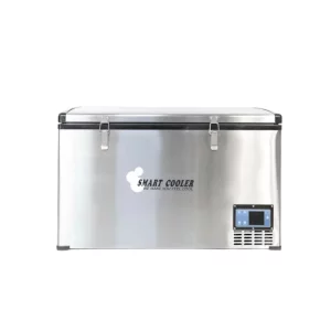 Frigider auto cu compresor smart cooler BD110 , 110 L , 12/24/220 V, cu display LCD si bluetooth, taxa verde inclusa