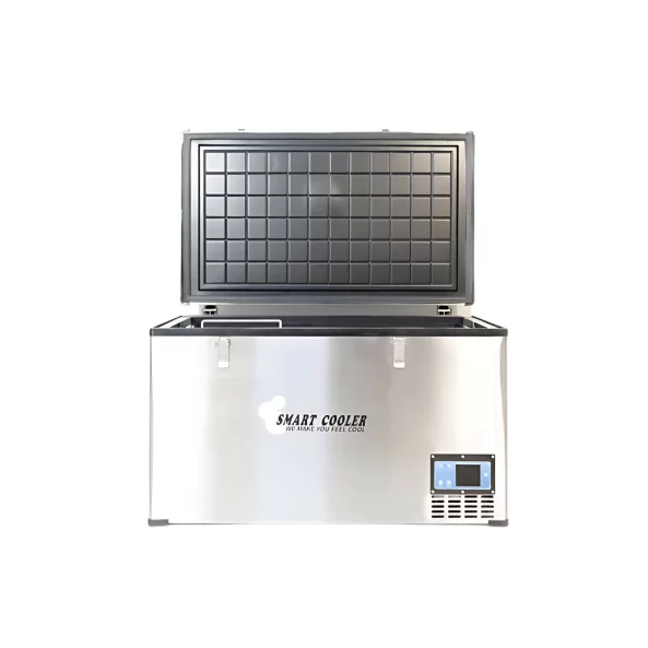 Frigider auto cu compresor smart cooler BD110 , 110 L , 12/24/220 V, cu display LCD si bluetooth, taxa verde inclusa