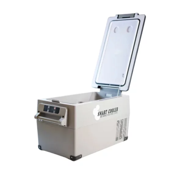 Frigider auto cu compresor smart cooler CF35 , 12/24 V + 220 V, cu display LCD si bluetooth, taxa verde inclusa