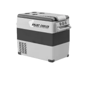 Frigider auto cu compresor smart cooler CF55 , 12/24V+220 V, cu display LCD si bluetooth
