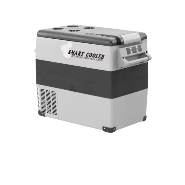 Frigider auto cu compresor smart cooler CF55 , 12/24V+220 V, cu display LCD si bluetooth