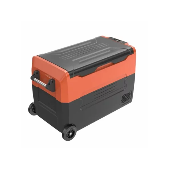 Frigider auto cu compresor smart cooler 12/24/220 V , cu bluetooth si roți  capacitate 45L,taxa verde inclusa