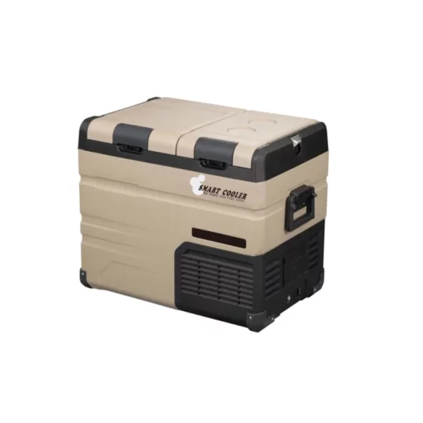 Frigider auto cu compresor smart cooler 12/24V+ 220 V, cu bluetooth si zona dubla de racire, capacitate 45L,taxa verde inclusa