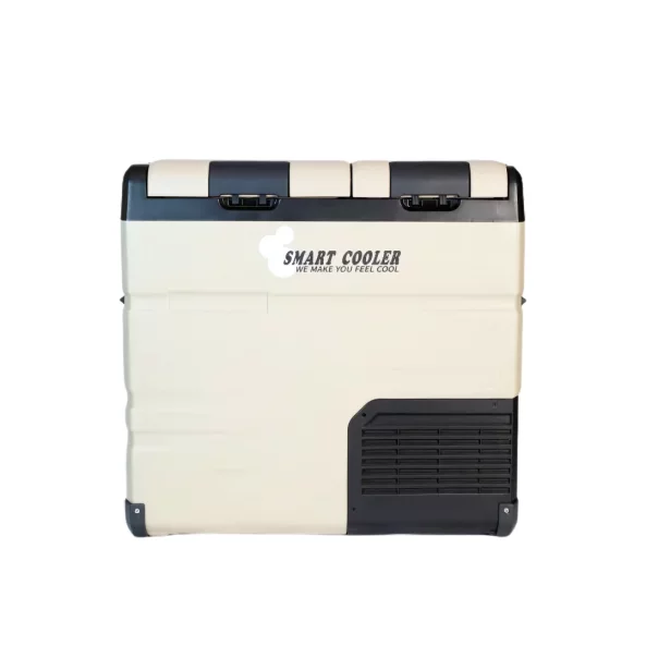 Frigider auto cu compresor smart cooler 12/24V +220 V , cu bluetooth si zona dubla de racire, capacitate 55L, taxa verde inclusa