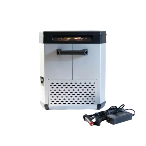 Frigider auto cu compresor smart cooler 12/24 V +220 V, cu bluetooth, zona dubla de racire, capacitate 32.2L, taxa verde inclusa