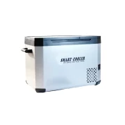 Frigider auto cu compresor smart cooler 12/24 V +220 V, cu bluetooth, zona dubla de racire, capacitate 32.2L, taxa verde inclusa