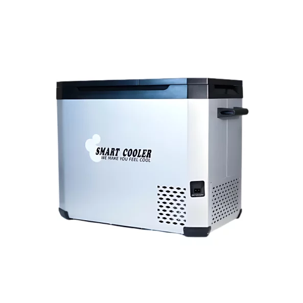Frigider auto cu compresor smart cooler 12/24 V +220 V, cu bluetooth, zona dubla de racire, capacitate 40.2L , taxa verde inclusa