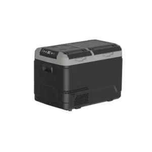 Frigider auto cu compresor smart cooler 12/24/220 V , cu bluetooth, zona dubla de racire, capacitate 60L, baterie inclusa, taxa verde inclusa