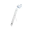 Elektricheski aluminiev asans-or, maksimalna visochina 19 m, s promenliv iegiel za povdigane na tovari i fotovoltaichni solarni paneli