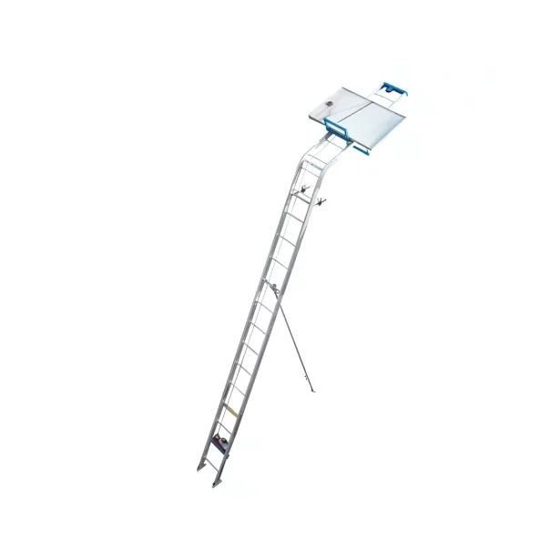 Elektricheski aluminiev asans-or, maksimalna visochina 19 m, s promenliv iegiel za povdigane na tovari i fotovoltaichni solarni paneli