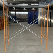 Стоманено скеле  с 2 диагонала и платформа 1800 L *900 L * 2000 h