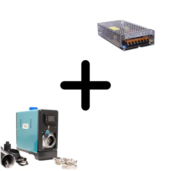Paquete sirocou portátil high green 12/24V + transformador externo, green fee incluido