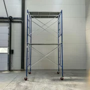 Schela otel 1800*1219*3400 cu 4 diagonale ,2 platforme si 4 roti