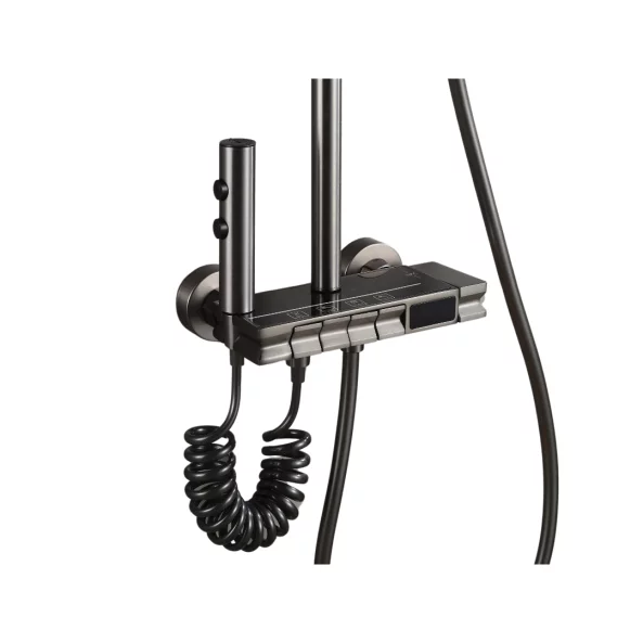 Set duș multifuncțional cu termostat integrat si afișaj de tip electronic
