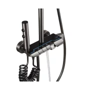 Set duș multifuncțional cu afișaj electronic si termostat