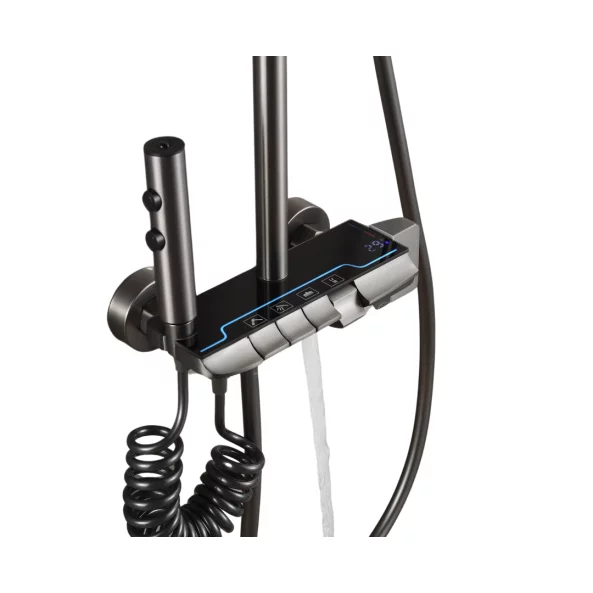 Set duș multifuncțional cu afișaj electronic si termostat