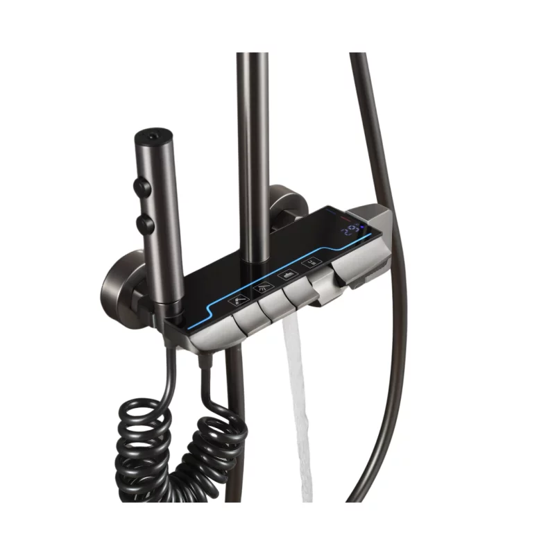 Set duș multifuncțional cu afișaj electronic si termostat