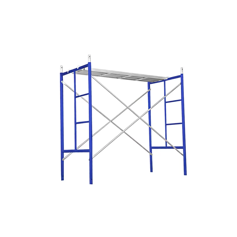 Schela otel 1800 L *1219 l * 1700 h cu 2 diagonale și o platformă