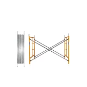 Скеле от стомана 1800 L * 900 l * 6000 h с 6 диагонала и 3 платформи.