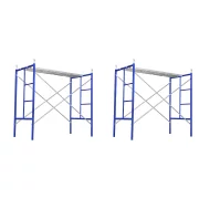Стоманено скеле  1800 L *1219 l * 3400 h  4 диагонала  и 2 платформи
