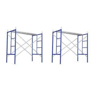 Стоманено скеле  1800 L *1219 l * 3400 h  4 диагонала  и 2 платформи