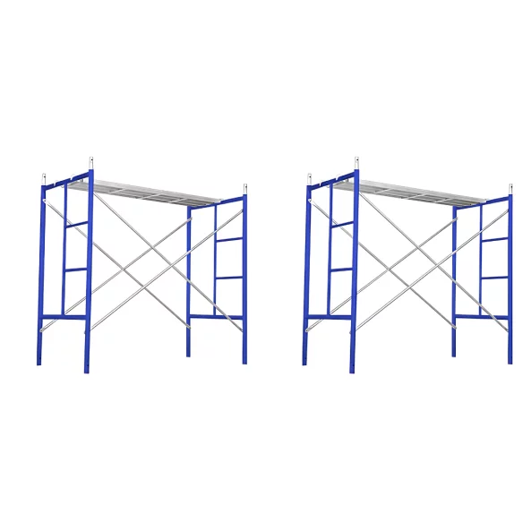 Стоманено скеле  1800 L *1219 l * 3400 h  4 диагонала  и 2 платформи