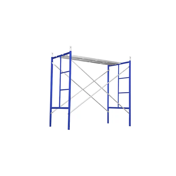 Schela otel 1800 L *1219 l * 5100 h cu 6 diagonale și 3 platforme