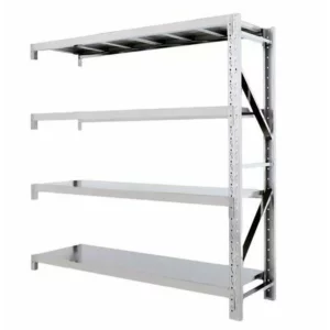 Extensión para estantería de almacenaje en Inox 304, 200 kg/nivel apto para HORECA